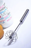 Diyarı Çelik Basmalı Otomatik Çırpıcı (34 Cm)