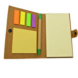 NotYaz 100x150 Enjoy Little Things 50 Yaprak Kilitli Kraft Bloknot (KB-1759)