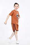 Mornio Erkek Çocuk T-shirt ve Şort 2 li Takım VF24KMR5103132