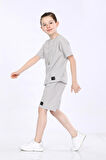 Mornio Erkek Çocuk T-shirt ve Şort 2 li Takım VF24KMR5104142