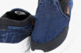 Free Marka Erkek Rahat Taban Denim Kumaş Günlük Ayakkabı FRM1860VF