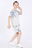 Mornio Erkek Çocuk T-shirt ve Şort 2 li Takım VF24KMR51043