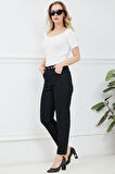 Go Veform Kadın Boyfriend Kot Pantolon Siyah ZN5050