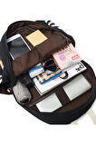 Unisex Çanta Seti (Laptop Bölmeli Sırt Çantası, Çapraz Çanta, Telefon Çantası) Gri SRT8893-1