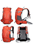 Outdoor Kamp ve Yürüyüş Sırt Çantası (30 Litre Kapasiteli) Turuncu DSC1869