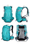 Outdoor Kamp ve Yürüyüş Sırt Çantası (30 Litre Kapasiteli) Turkuaz DSC1869