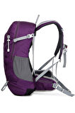 Outdoor Kamp ve Yürüyüş Sırt Çantası (30 Litre Kapasiteli) Mor DSC1869