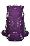 Outdoor Kamp ve Yürüyüş Sırt Çantası (30 Litre Kapasiteli) Mor DSC1869