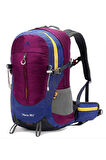 Outdoor Kamp ve Yürüyüş Sırt Çantası (36 Litre Kapasiteli) Mor 9860
