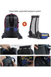 Outdoor Kamp ve Yürüyüş Sırt Çantası (36 Litre Kapasiteli) Mor 9860