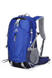 Outdoor Kamp ve Yürüyüş Sırt Çantası (38  Litre Kapasiteli) Mavi 9674