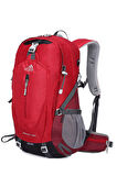 Outdoor Kamp ve Yürüyüş Sırt Çantası (38  Litre Kapasiteli) Kırmızı 9674