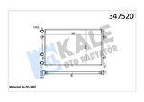 Vag Motor Radyatoru Otomatık Jetta Fsi 2,0 Benz,11> Beetle 12> - Kale 347520