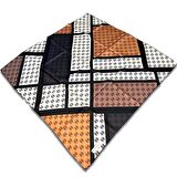 Pierre Cardin Gri Siyah Karma Desen Tivil İpek Eşarp 8803438-911