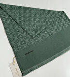 Elegans Monogram Şal-75 X 190-090700-951 Nefti Yeşil