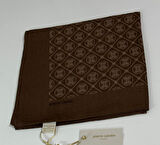 Elegans Monogram Eşarp - 1090750 -931 Açık Kahve