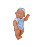 Ada Bebek Gülen Bebeğim Yemek Seti 23 cm 31650 Mavi