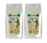 Kahve Dünyası Yöresel Santos Filtre Kahve Çekirdek 2 Adet 1kg
