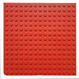 LegoDuploUyumlu Büyük Zemin Kırmızı