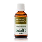 Botalife Saf Haşhaş Yağı 50ml Soğuk Pres Doğal Katkısız Sıkım 