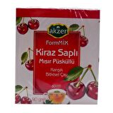 Akzer Kiraz Saplı Organik Bardak Poşet Bitki Çayı 90 gr 60'lı 
