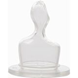 Tombik %0 BPA Silikon Damaklı Biberon Emziği / No.2 - 6 ay + 2´li