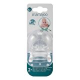 Mamajoo M Orta Akış 6 + Ay 2'li Biberon Emziği