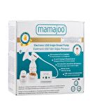 Mamajoo ELECTRONIC USB SINGLE BREAST PUMP & 1x GOLD FEEDIN