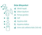 Mamajoo Elektronik Göğüs Pompası Yedek Sağım Kiti / 160ml