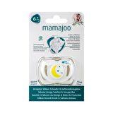 Mamajoo Saklama Kutulu Ortodontik Silikon Emzik 6+ay Beyaz
