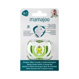 Mamajoo Saklama Kutulu Ortodontik Silikon Emzik 6+ay Yeşil