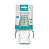 Mamajoo Kulplu Eğitici Bardak 270 ml & Yedek İkili Bardak Ucu / Powder Green