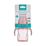 Mamajoo Kulplu Eğitici Bardak 270 ml & Yedek İkili Bardak Ucu / Powder Pink