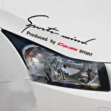 Cruze Mind Sport Araba Tampon Araç Sticker Yapıştırma