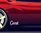 Kia Ceed Araba Sticker Yapıştırma 2 ADET