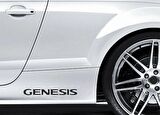 Genesis Yapıştırma Marşpiyel Yazısı Sticker 2 Adet