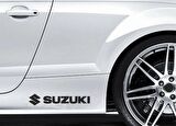 Suzuki Yapıştırma Marşpiyel Yazısı Sticker 2 Adet