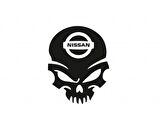 Nissan Kuru Kafa Araba Sticker Yapıştırma
