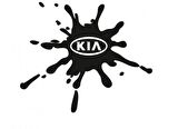 Kia Damla Görünümlü  Sticker Damlası Yapıştırma 2 Adet