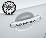 Audi Kapı 3 Kolu Sport Sticker Yapıştırma 8 Adet