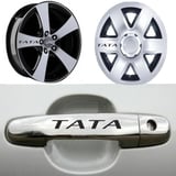 Tata Kapı Kolu Jant Sticker Yapıştırma 8 Ad