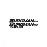 Burgman 150 Sticker Set Suzuki Motor Sticker