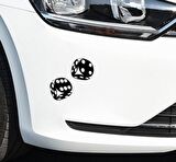 Zar Atma Araba Sticker Yapıştırma Resim