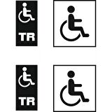 Engelsiz Sticker Plaka Tipi Yapıştırması