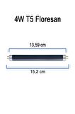 Şahnet 4W T5 BLB Floresan Ampul Mor Işık 13,6 cm- Para Makinesi Lambası