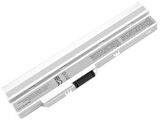 RETRO Lg X110, Datron Mobee N011, Msi U100 Notebook Bataryası - Beyaz - 6 Cell