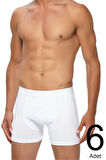 6'lı Paket Likralı Erkek Boxer
