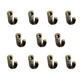 Tekli Bijuteri, Dekor Askısı - Antik, 100 Adet, 10x18x22 Mm