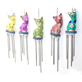 Üstü Ahşap Altı Metal Rüzgar Çanı Namı-1