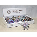 Taşlı El Aynası Anahtarlık Alk3767